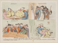 KG 16448
<br/>
Vices overlooked in the New Proclamation
<br/>
<em>Gillray, James (1757 - 1815)</em>